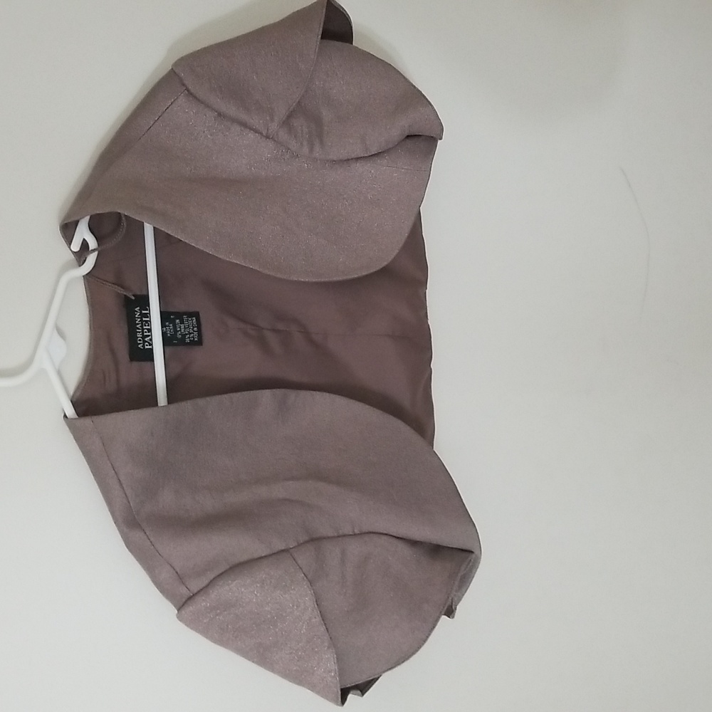 Adrianna Papell cropped vest